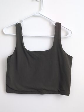 Gap Close-knit Jersey Brami Size Large Forest Green